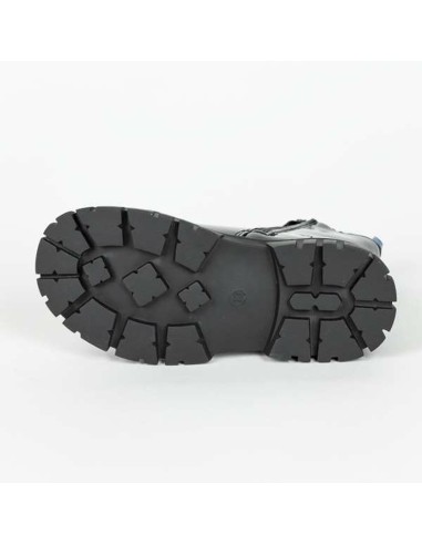 Kids Casual Boots Stitch Black