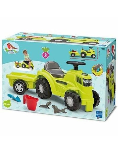 Tricycle Ecoiffier Trailer Tractor