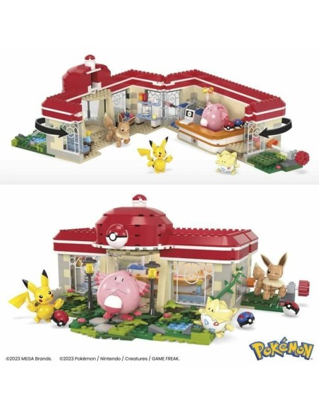Construction kit Pokémon Mega Construx - Forest Pokémon Center 648 Pieces