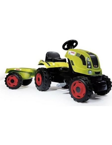 Pedal Tractor Smoby Claas Pedal Ride on Tractor Yellow