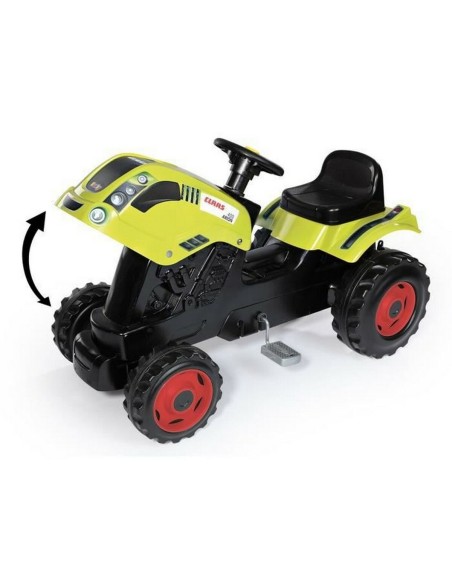 Pedal Tractor Smoby Claas Pedal Ride on Tractor Yellow