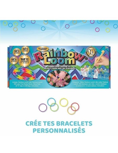 Bracelet Making Kit Bandai Rainbow Moon Plastic