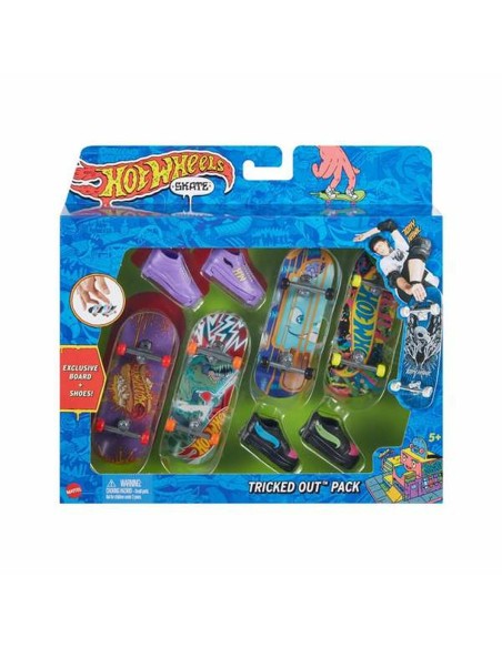 Finger skateboard Hot Wheels 8 Pieces