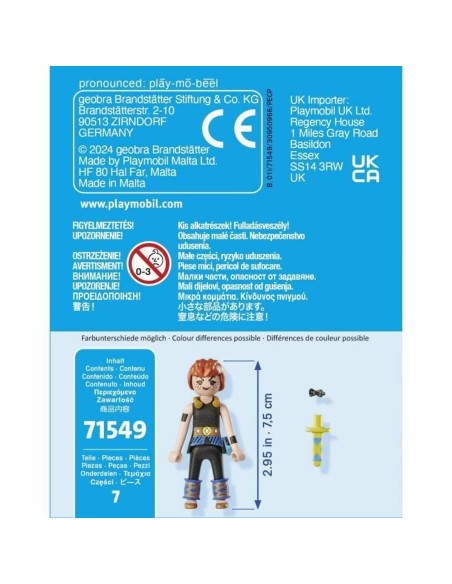 Figure Playmobil Asterix 71549 7 Pieces