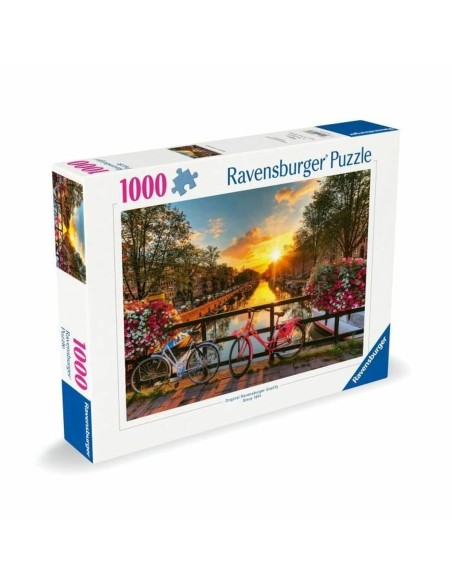 Puzzle Ravensburger Bicycles in Amsterdam