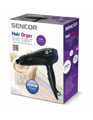 Hairdryer Sencor SHD 108VT Black 2000 W