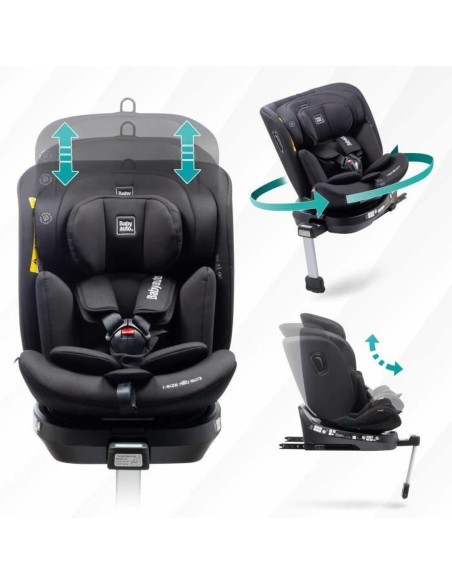 Car Chair Babyauto Anthracite 0 (de 0 a 10 kilos) I (9 - 18 kg) II (15-25 kg) III (22 - 36 kg) Children's ECE R129