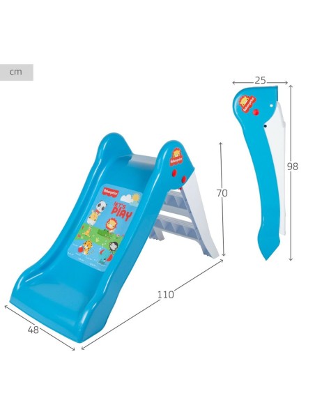 Toboggan Fisher Price Blue