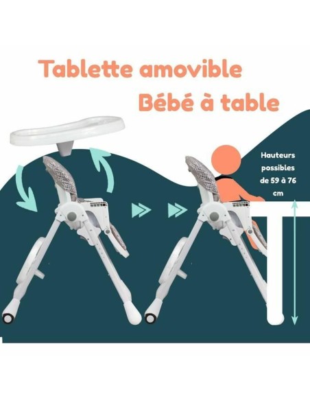 Highchair Bambisol Beige