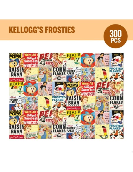 Puzzle Colorbaby Kellogg's Frosties 300 Pieces 6 Units 60 x 45 x 0,1 cm