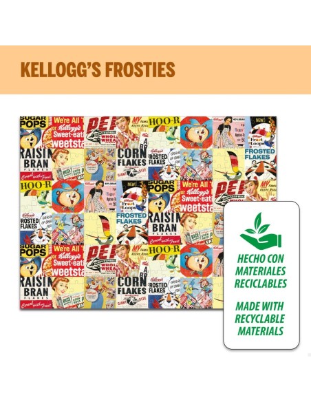 Puzzle Colorbaby Kellogg's Frosties 300 Pieces 6 Units 60 x 45 x 0,1 cm