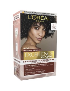 Permanent Dye L'Oreal Make Up Excellence Black