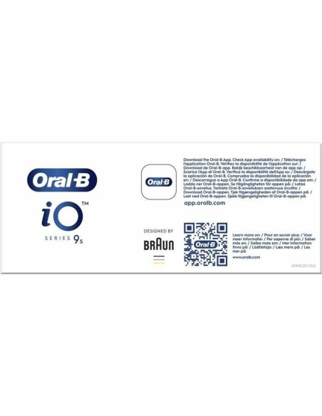 Electric Toothbrush Oral-B Serie iO9s (2 Pieces) (2 Units)