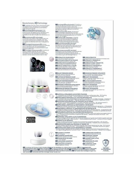 Electric Toothbrush Oral-B Serie iO9s (2 Pieces) (2 Units)