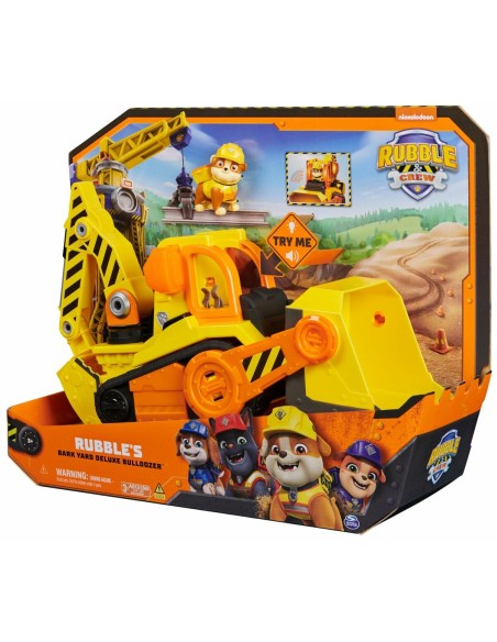 Backhoe Excavator Truck The Paw Patrol Deluxe Rubble