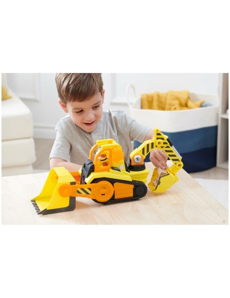Backhoe Excavator Truck The Paw Patrol Deluxe Rubble