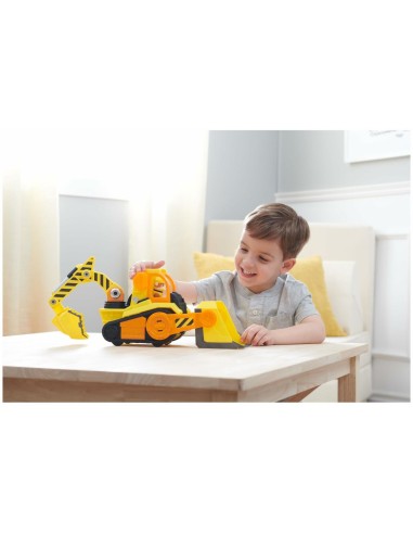 Backhoe Excavator Truck The Paw Patrol Deluxe Rubble
