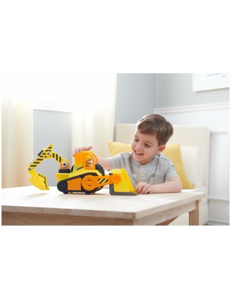 Backhoe Excavator Truck The Paw Patrol Deluxe Rubble