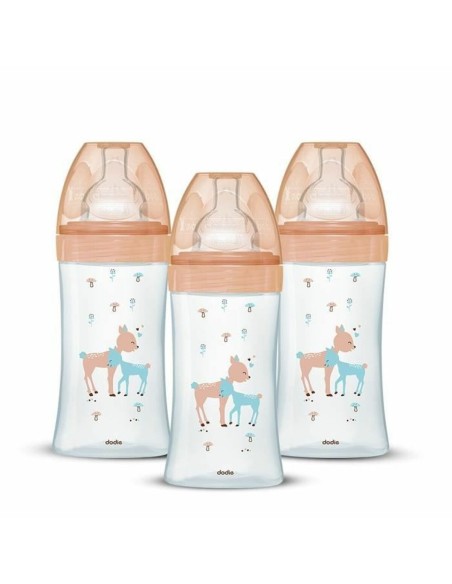 Set of baby's bottles Dodie 3 uds