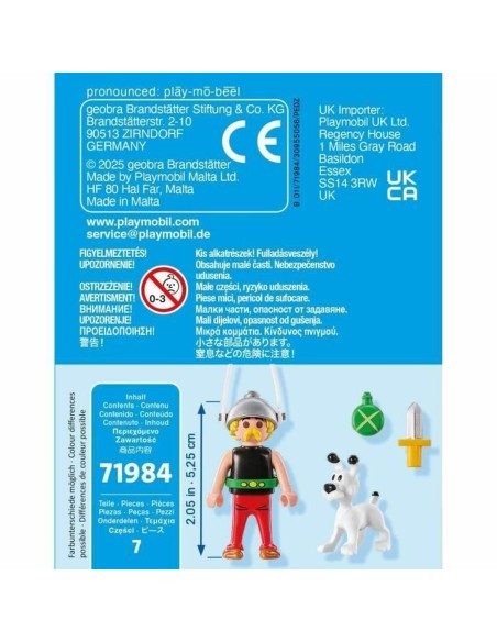 Playset Playmobil 71984 Astérix 7 Pieces