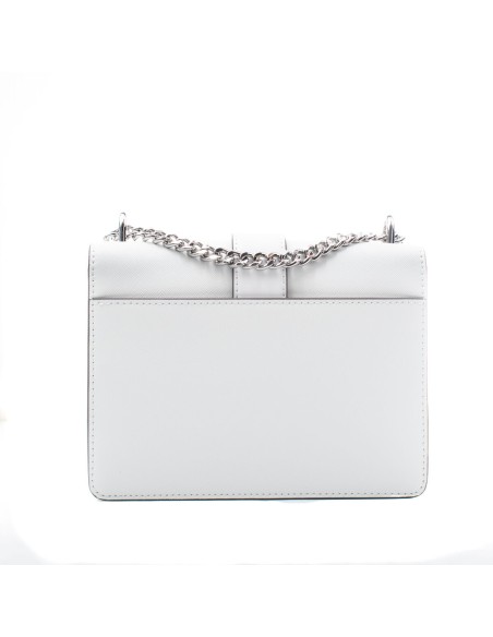Shoulder Bag Michael Kors Greenwich White 20 x 18 x 6 cm