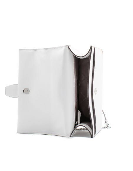 Shoulder Bag Michael Kors Greenwich White 20 x 18 x 6 cm