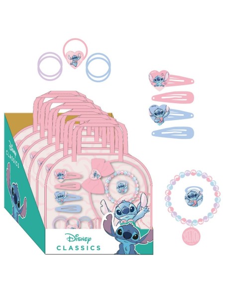 Child's Hairedressing Set Stitch Pink