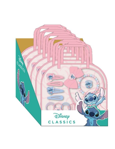 Child's Hairedressing Set Stitch Pink