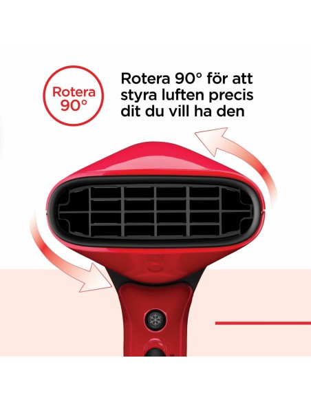 Hairdryer Revlon RVDR5320E Red 2000 W