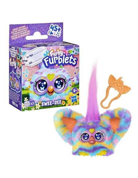 Fluffy toy Hasbro Furby Furblets Swee-Dee Yellow Plush Animal