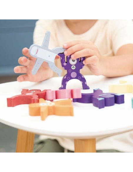 Educational game Milan Aliens Tower 16 Pieces