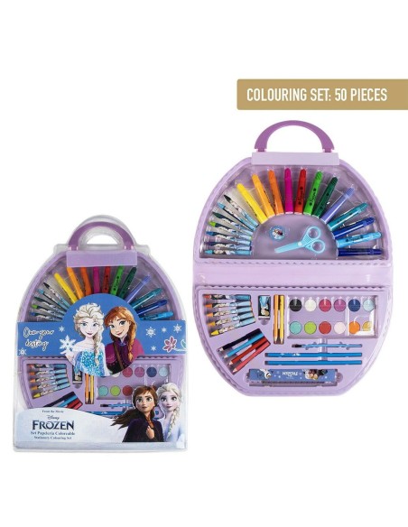 Drawing Set Frozen 50 Pieces
