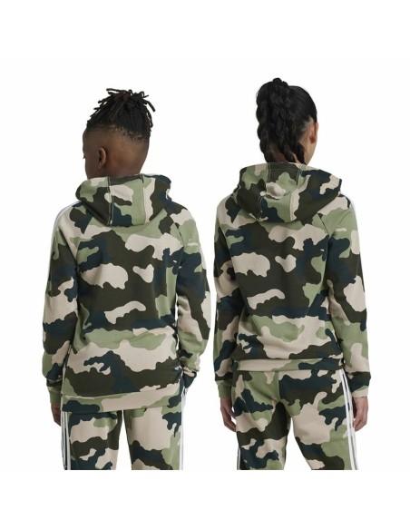 Unisex Hoodie Adidas Essentials Multicolour Camouflage