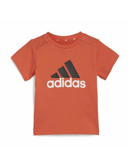 Sports Outfit for Baby Adidas I Bl Co Set Black Red