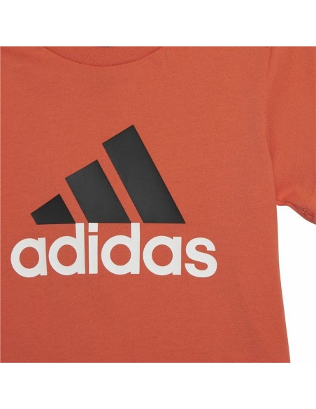 Sports Outfit for Baby Adidas I Bl Co Set Black Red