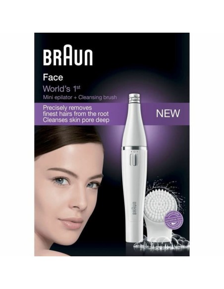 Electric Facial Cleanser/Hair Remover Braun 810