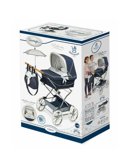 Doll Stroller Decuevas Vintage 40 x 90 x 90 cm
