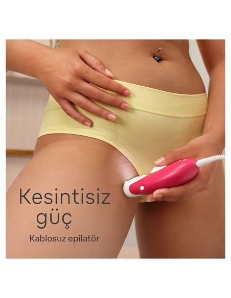 Electric Hair Remover Braun SE3-202 Fuchsia