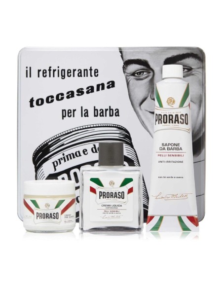 Shaving Set Proraso PELLI SENSIBLI 3 Pieces