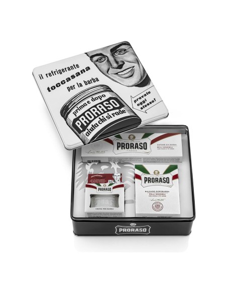 Shaving Set Proraso PELLI SENSIBLI 3 Pieces