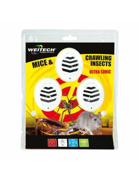 Pest repellent Weitech Ultrasonic (3 Units)