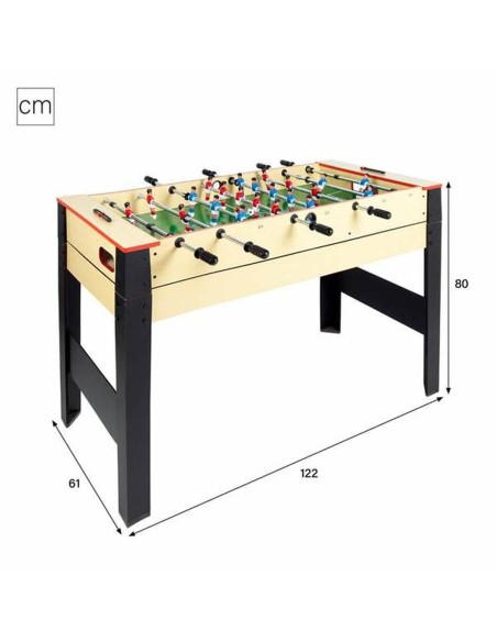 Multi-game Table Colorbaby 122 x 80 x 61 cm 14-in-1