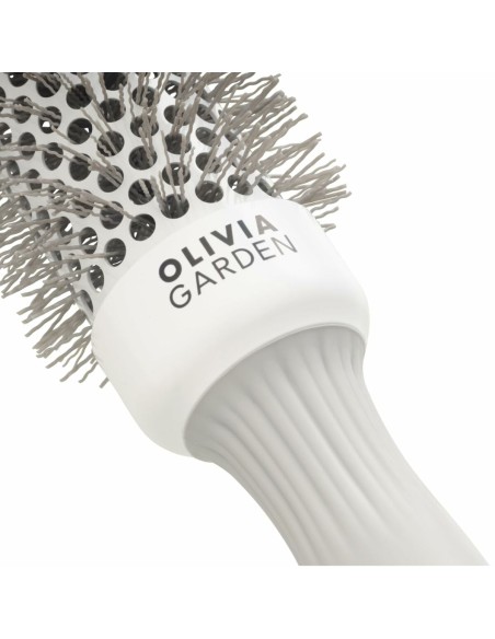 Round Brush Olivia Garden Ceramic + Ion Ø 35 mm Grey