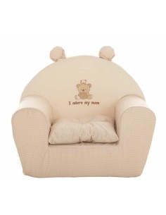 Child's Armchair I adore my mom 44 x 34 x 53 cm Beige