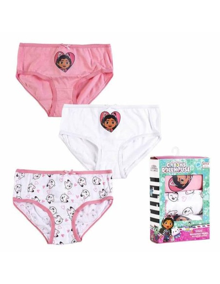 Pack of Girls Knickers Gabby's Dollhouse Multicolour