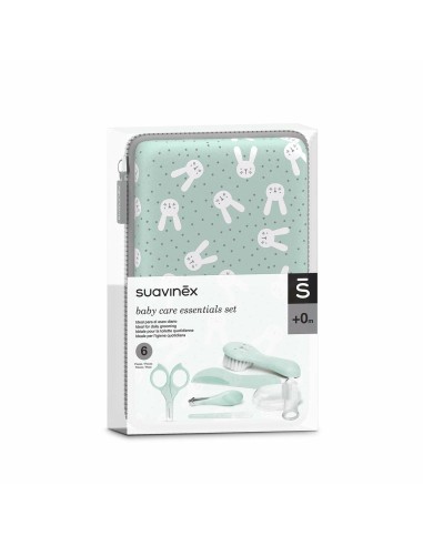 Baby Manicure Set Suavinex Hygge Baby Manicura Verde Green 7 Pieces