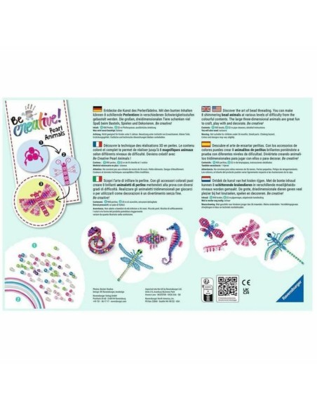Craft Game Ravensburger Be creative! Pearls Animals