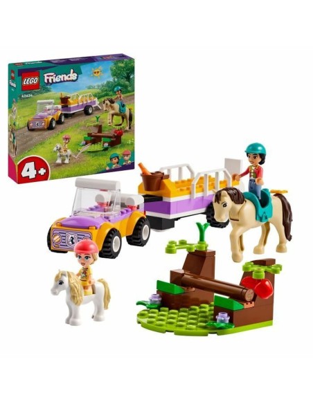 Construction set Lego 42634 Horse & Pony Trailer Multicolour 105 Pieces