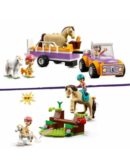 Construction set Lego 42634 Horse & Pony Trailer Multicolour 105 Pieces