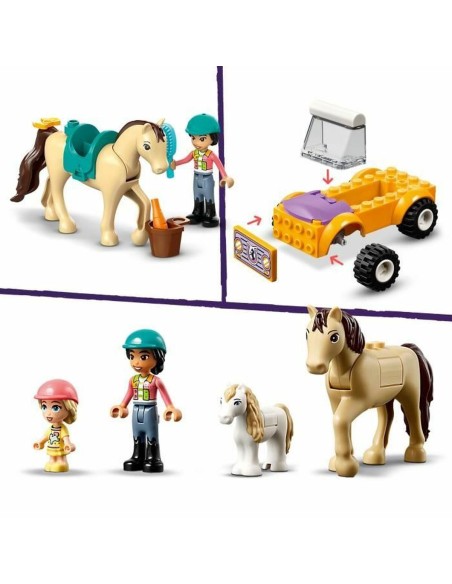 Construction set Lego 42634 Horse & Pony Trailer Multicolour 105 Pieces